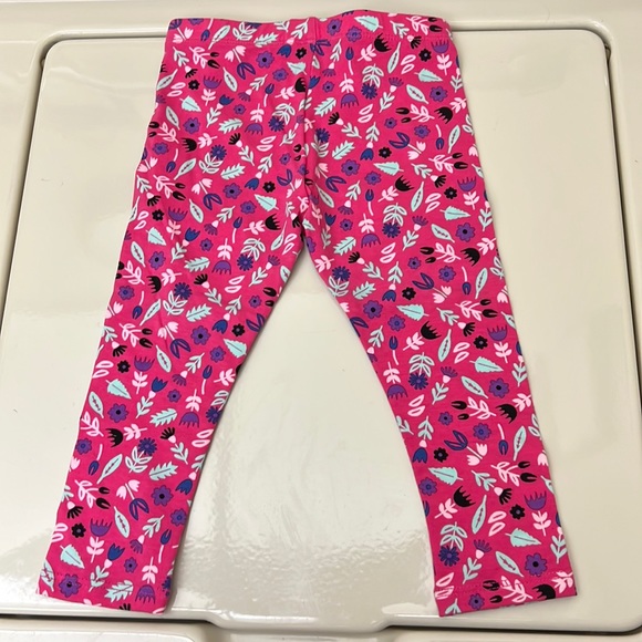 okie dokie Baby Girls Soft & Cozy Legging “Modern Pink” 12mos NWT - Picture 5 of 5